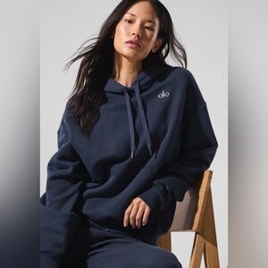 alo women’s accolade hoodie | size L